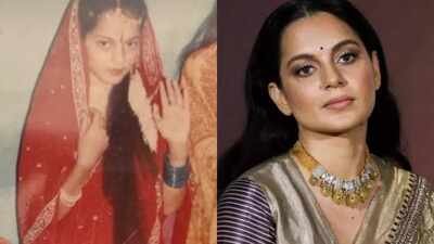 Kangana Ranaut: Amid Ranbir Kapoor’s ‘Ramayana’ trailer launch, Kangana Ranaut reveals she played Sita, drops PICS from 1997, gives ‘aashirwad’ to all the liberals | Hindi Movie News