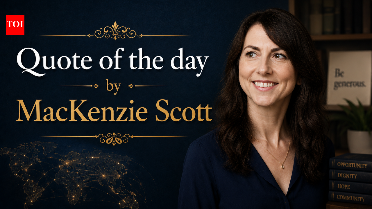 Quote of the day by MacKenzie Scott: “I would much rather have a kid with nine fingers than a resourceless kid” | World News