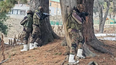 J&K: Gunshots heard during search operation in Shopian | India News