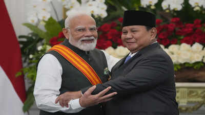 Defence, port, AI: Modi, Prabowo script ‘golden chapter’ in ties | India News