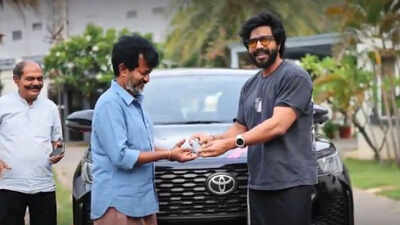Vishnu Vishal pens emotional note after gifting SUV to ‘Gatta Kusthi 2’ director Chella Ayyavu: ‘You have been with me through every high and low’ | Tamil Movie News