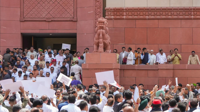 NEET deadlock washes out 4th straight day of Parliament monsoon session – key highlights | India News