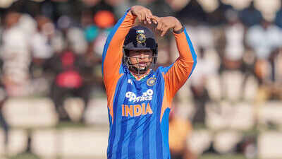 Watch: Vaibhav Sooryavanshi’s emotional ‘A’ celebration steals hearts after historic world-record fifty | Cricket News