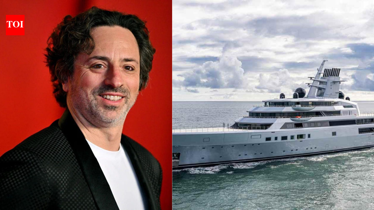 Google co-founder Sergey Brin turned his $450 million superyacht into a floating headquarters with an entire deck dedicated to work | World News