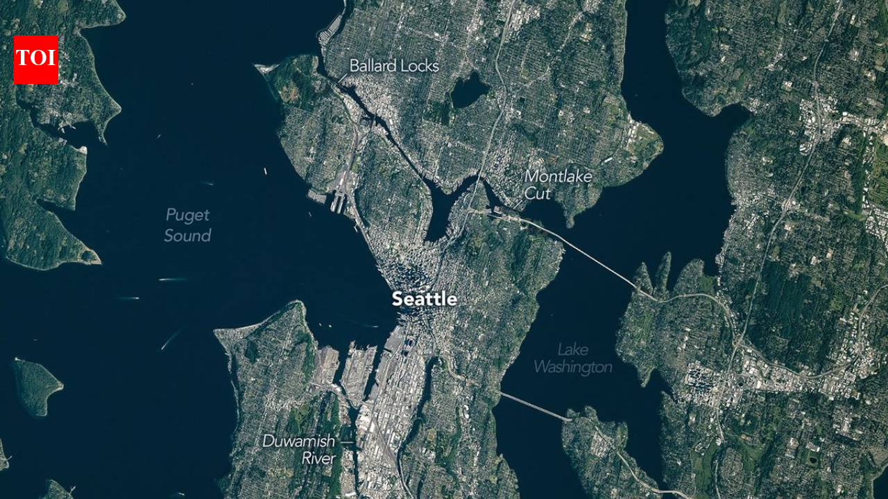 Seattle’s ‘Emerald City’ from space: How glaciers and people shaped its landscape | World News