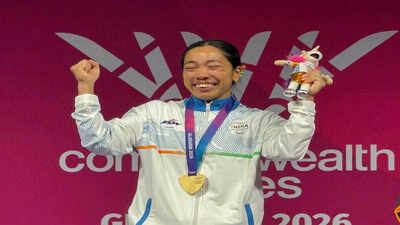 Mirabai Chanu creates history with Commonwealth Games gold hat-trick in Glasgow | Commonwealth Games News
