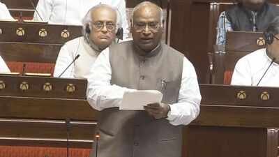 ‘Tweaking anti-paper leak law a hogwash’: Kharge tears into Centre, backs NEET protest | India News