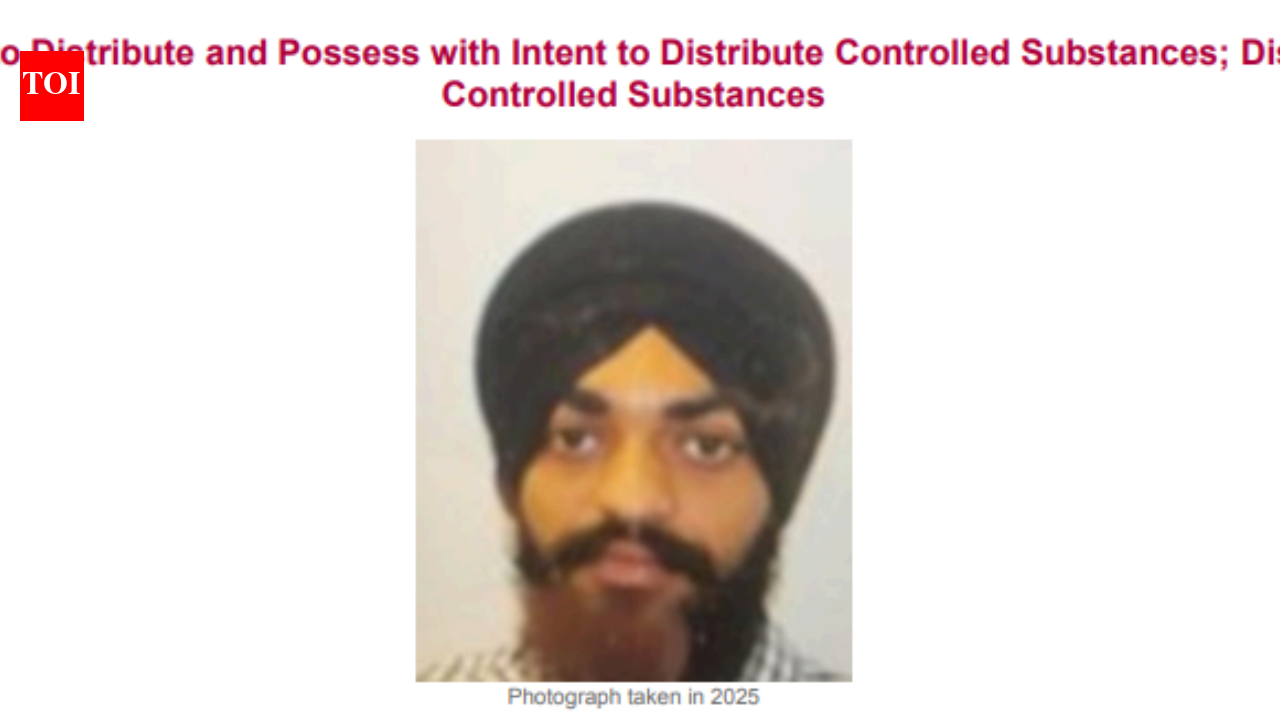 Punjab man Gurpreet Singh added to FBI’s ‘most wanted’ over alleged drug trafficking, illegal arms trade | World News