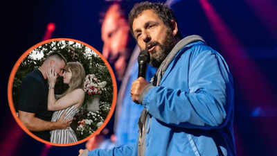 Adam Sandler Officiates Taylor Swift and Travis Kelce’s Wedding After Shooting Hoops in NYC Heat |