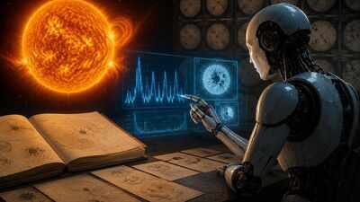 Unlocking the Sun’s Secrets: AI Analyzes 100 Years of Solar Activity Sketches | India News