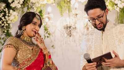 Akansha Ranjan Kapoor and ‘Mr And Mrs Mahi’ director Sharan Sharma are officially married, drop FIRST PICS, Alia Bhatt, Ananya Panday and others shower love |