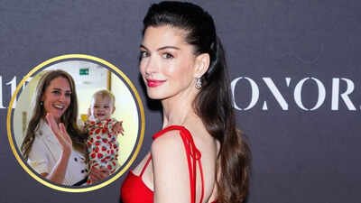 Anne Hathaway Parenting Tips: Mom-to-be Anne Hathaway follows a parenting lesson from Kate Middleton: ‘Speak to them eye to eye’ | English Movie News