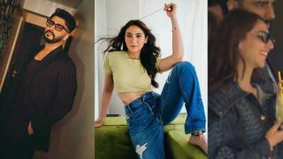 Arjun Kapoor, Sahiba Bali spark dating rumours as they get spotted together at Lord’s with Yuvraj Singh, during India Vs England third ODI on Sunday | Hindi Movie News
