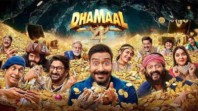 Dhamaal 4 Full Movie Collection: ‘Dhamaal 4’ box office collection Day 18: Ajay Devgn’s comedy caper inches closer to Rs 210 crore worldwide | Hindi Movie News