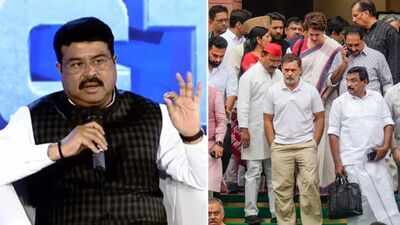 ‘We owe students more than outrage’: Education minister Pradhan slams Cong protest | India News