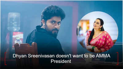 Dhyan Sreenivasan doesn’t want to be AMMA president but supports Shwetha Menon amid AMMA row: ‘Leaving when problems arise is not the solution’ |