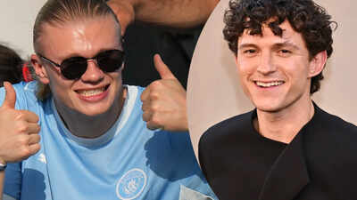 Erling Haaland FINALLY accepts Tom Holland’s dinner invitation after ‘ghosting’ ‘The Odyssey’ star: ‘Just name the place!’ | English Movie News