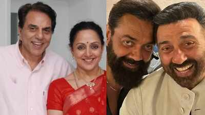 Hema Malini: Amid rumours of feud with Sunny Deol, Bobby Deol, Hema Malini clarifies they are one happy family, says they were upset with Dharmendra’s fake death news: ‘Hum log publicity nai karte’ | Hindi Movie News
