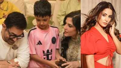Aamir Khan: Hina Khan reacts to the criticism around Aamir Khan’s third marriage with Gauri Spratt: ‘It isn’t considered very good in our society..marriage after marriage after marriage, even divorce’ | Hindi Movie News