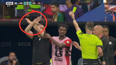What did Hossam Hassan’s furious ‘X’ gesture mean? Egypt boss’ yellow card moment explained | Football News