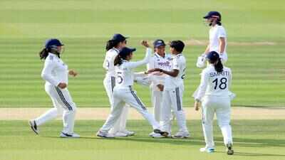 Mandhana, Harmanpreet and Deepti star as India post 285, reduce England to 21/1 on day 1 at Lord’s | Cricket News