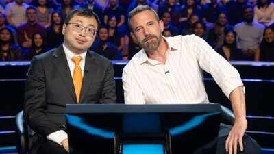 ‘Gone Girl’ star Ben Affleck and ‘Jeopardy!’ winner Jamie Ding win big with USD 1 million on ‘Who Wants To Be A Millionaire’ |