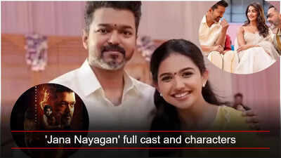 ‘Jana Nayagan’ full cast and characters: Vijay, Pooja Hegde, Bobby Deol, Prakash Raj, Mamitha Baiju and more from H. Vinoth directed political action drama |