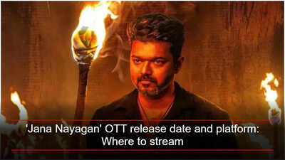 ‘Jana Nayagan’ OTT release date and platform: Where to stream Thalapathy Vijay’s film after theatrical run | Tamil Movie News