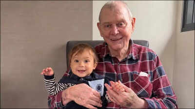 John Farnham celebrates 77th birthday with grandson: Son James shares rare update – ‘We love you so much’ |