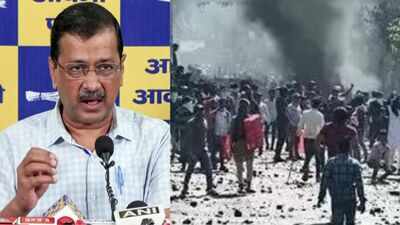Kejriwal Condemns Convicted AAP Member Tahir Hussain After IB Officer’s Murder Verdict | India News