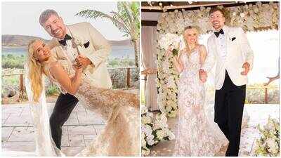MrBeast marries Thea Booysen in private Caribbean wedding on Richard Branson’s Necker Island, couple celebrates with week-long festivities | English Movie News