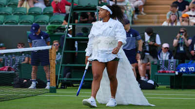 Naomi Osaka turns Wimbledon into a runway with stunning kimono-inspired look | Tennis News