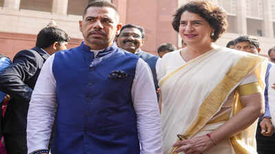 ‘When legal route fails, they intimidate’: BJP links Priyanka Gandhi, Robert Vadra to alleged Uttarakhand land-grab bid | India News