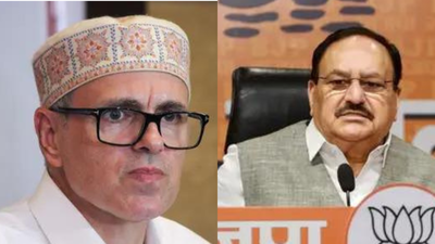 Omar Abdullah to JP Nadda: Right on J&K leak, wrong on facts | India News