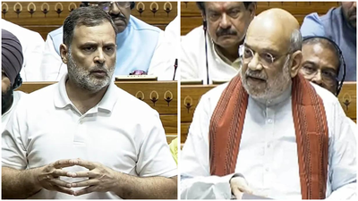 Rahul Gandhi: ‘Not going to let him get away’: Rahul Gandhi targets Amit Shah over police action on NEET protesters; BJP says ‘prove it or apologise’ | India News