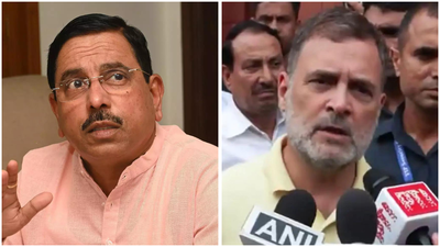 Pralhad Joshi: Congress, BJP spar over Pralhad Joshi’s pick as education minister | India News