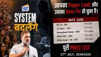 Rahul Gandhi Rage Against Paper Leak Scandal in Uttarakhand: A Call to Action | India News