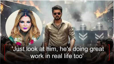 Rakhi Sawant hails ‘Jana Nayagan’ star Thalapathy Vijay; ‘ CM aur PM Vijay jaisa ho, Jo film mein karte hai woh real life men bhi kar rahe hai’ | Tamil Movie News
