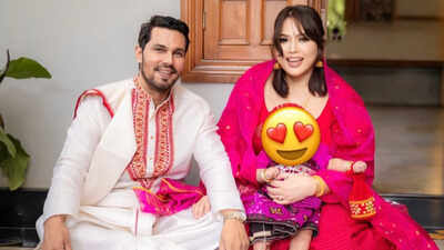 Randeep Hooda and Lin Laishram celebrate daughter Nyomica’s weaning ceremony with heartwarming traditional gathering- PICS |