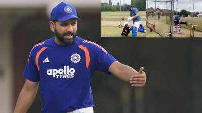 Rohit Sharma hits the nets ahead of England ODI series – WATCH | Cricket News