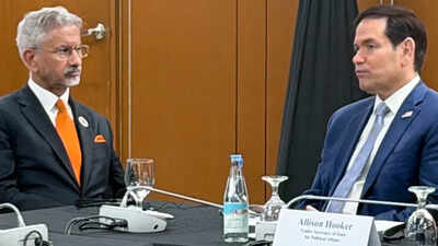 EAM talks of trade with Rubio, sailors with Sergey Lavrov | India News