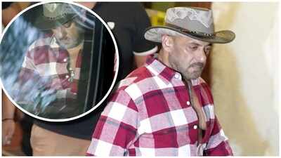 Salman Khan wins the internet with his new cowboy avatar; rocks a turquoise pendant matching his famous bracelet – Watch |