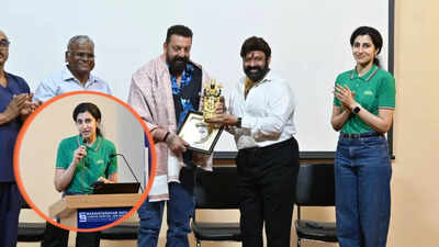 Sanjay Dutt: Nara Brahmani: “Heartfelt thanks” as Sanjay Dutt attends Basavatarakam Cancer Hospital’s Silver Jubilee celebration | Hindi Movie News