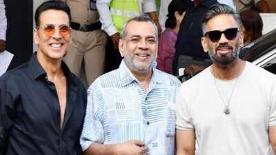 Despite Priyadarshan’s exit from ‘Hera Pheri 3’, Suniel Shetty says he has hopes for it after ‘Welcome To The Jungle’ success: ‘Something magical should happen’ | Hindi Movie News