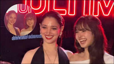 BLACKPINK’s Lisa and Tamannaah Bhatia stun at Bangkok beauty event: Stun crowd with contrasting outfits |