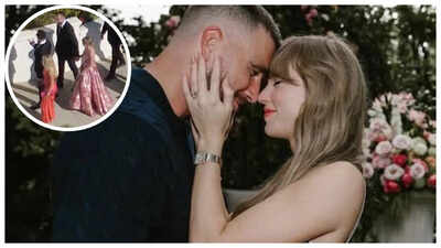 Taylor Swift and Travis Kelce make FIRST appearance as a married couple at JuJu Smith-Schuster’s wedding; couple show off wedding rings – PICS |