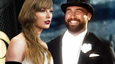 Taylor Swift and Travis Kelce’s wedding cake video goes viral; Luxury cake designer teases Swifties with towering box – WATCH |