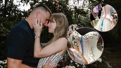 Children’s Mercy Hospital kids decorate wedding dress to gift to Taylor Swift, Travis Kelce: ‘Felt like the perfect opportunity’ |