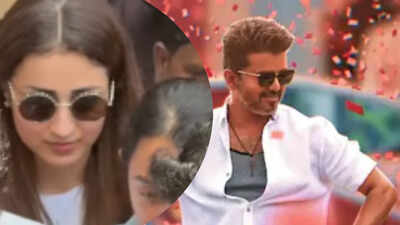 Trisha Krishnan’s Surprise Appearance at Vijay’s ‘Jana Nayagan’ First Day Screening |