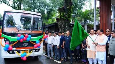 Uttarakhand CM Dhami distributes subsidies to boost clean mobility; flags off 11 clean fuel vehicles | India News